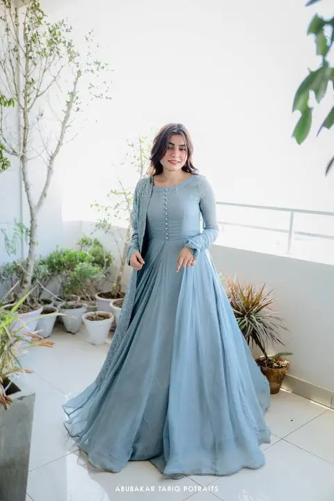 Beautiful Designer Gowns duppata  uploaded by BULK UNSET PCS DEALERS SUPPLIER  on 3/3/2023