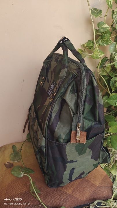 Camo multi purpose bag uploaded by business on 2/24/2021
