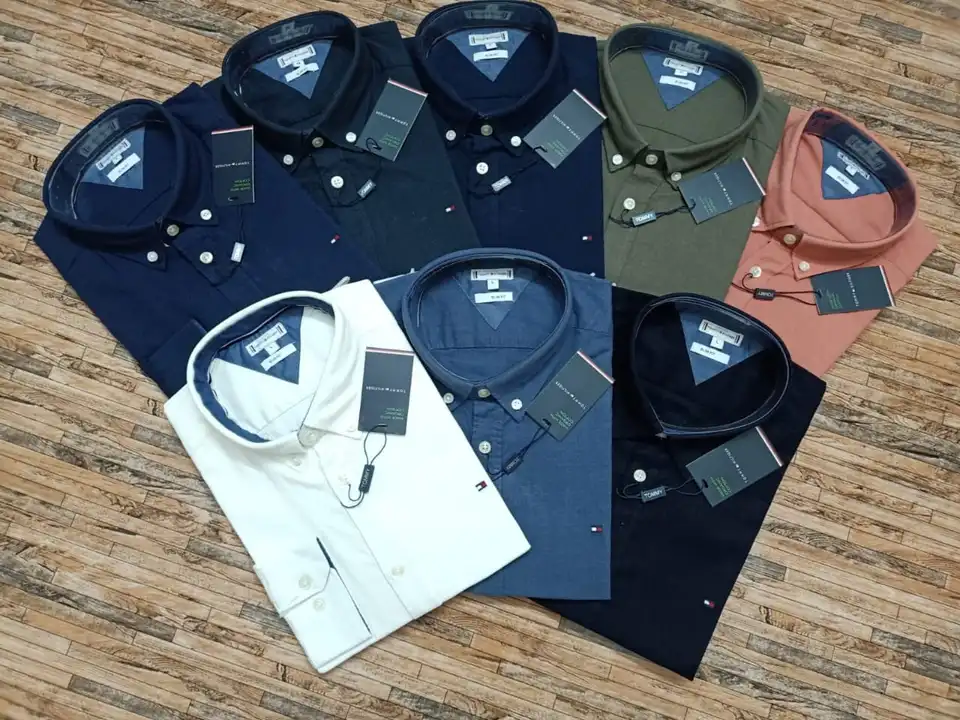 Post image Brand :- Tommy Hilfiger Shirts
Fabric :- 💯 Cotton
MOQ :- 50 pcs
Rate :- 495/-