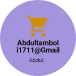 Business logo of abdultamboli1711@gmail.com