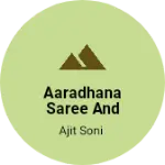 Business logo of Aaradhaya saree and kids ware