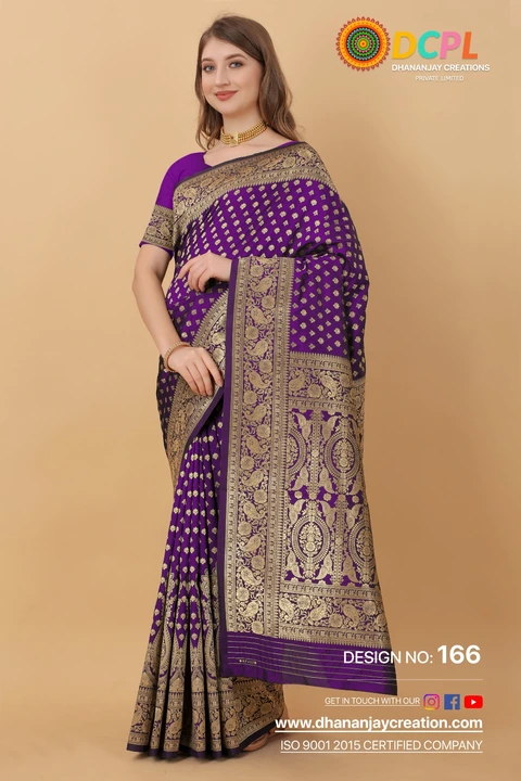 Beautiful saree  uploaded by Dhananjay Creations Pvt Ltd. on 3/3/2023