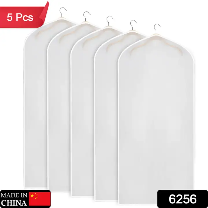 6256 COAT BLAZER COVER TRANSPARENT COVER FOR MULTI USE COVER ( 5 Pcs ) ( Hanger Not Included )

 uploaded by DeoDap on 3/3/2023