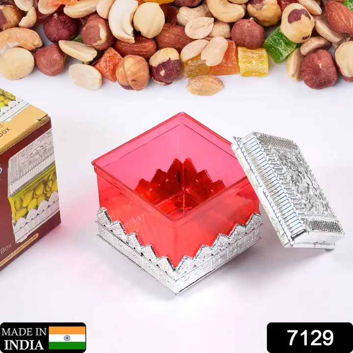 7129 RUBY DRYFRUIT STORAGE CONTAINER ATTRACTIVE DESIGN BOX FOR HOME , GIFTING & KITCHEN USE uploaded by DeoDap on 3/3/2023