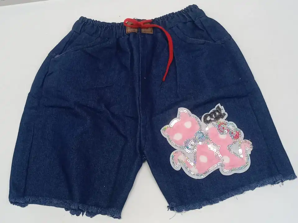 Denim Patch Shorts  uploaded by NHP FASHION on 3/3/2023