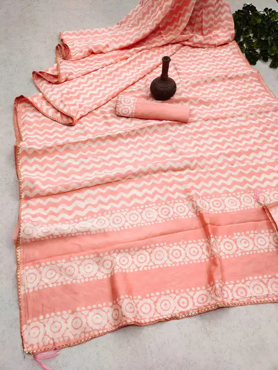 Battik cotton saree  uploaded by business on 3/3/2023