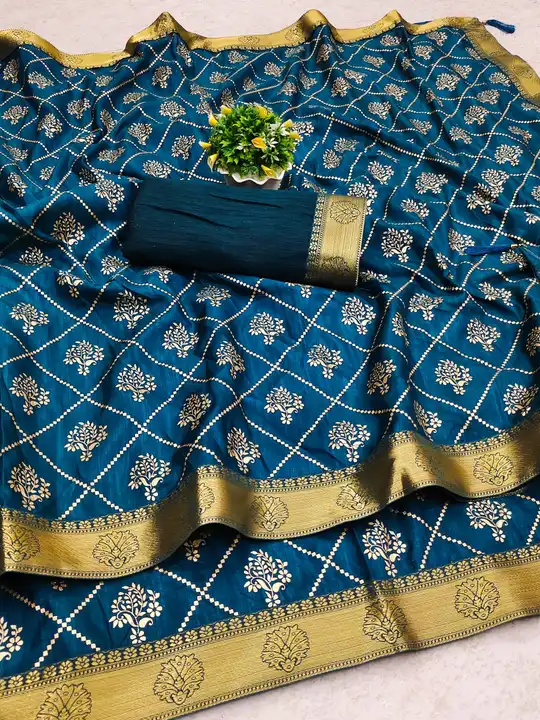 Rajwadi patola dolla silk foil print saree  uploaded by Ruhi creation on 3/3/2023