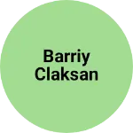 Business logo of Barriy claksan