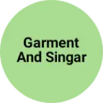Business logo of Garment and singar