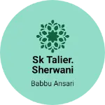 Business logo of Sk talier. Sherwani coti Belezer indo