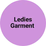 Business logo of Ledies garment
