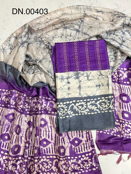 Cotton khadi batik print suits  uploaded by M S handloom  on 3/3/2023