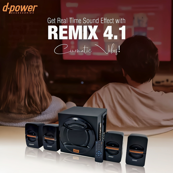 D-Power Remix 4.1 4000W Multimedia Speaker

 uploaded by Happy Enterprise on 3/4/2023