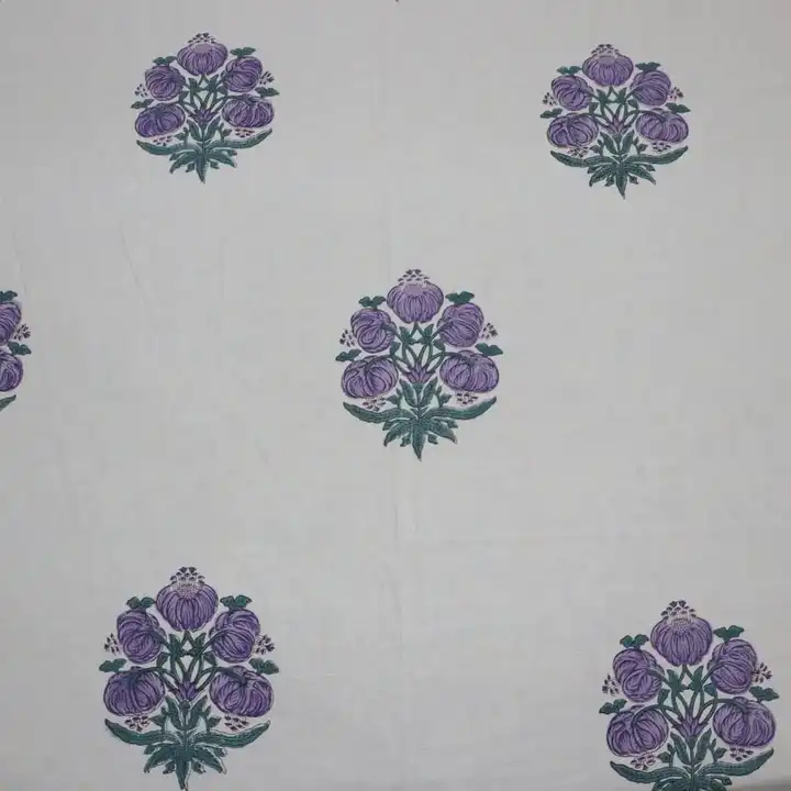 Hand block print bedsheet  uploaded by business on 3/4/2023