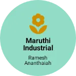 Business logo of Maruthi industrial suppliers
