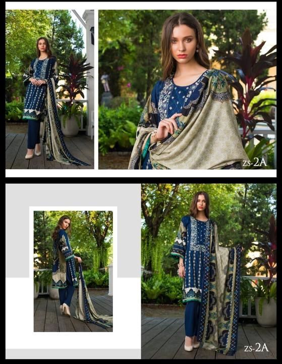 Post image 🌹**Ready to dispatch🌹**

 *SAHIL MID SUMMER*
     *EMBROIDERED COLLECTION*
                    💯 *VOLUME 2*💯

*Description:*
💯 *Self Embroidered Front*
💯 *Printed Back And Selleves.*
💯 *Printed &amp; Dyed Trousers*
💯 *Printed lawn Duppata.*
*single price 1690/-*