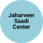Business logo of Jaharveer saadi center