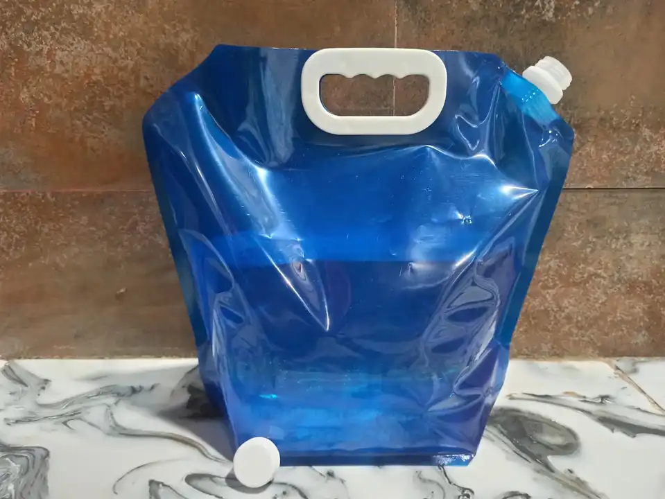Portable water bag 5 ltr for travelling trekking camping uploaded by business on 3/4/2023