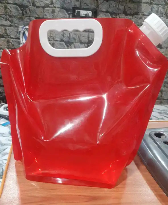 Portable water bag 5 ltr for travelling trekking camping uploaded by business on 3/4/2023