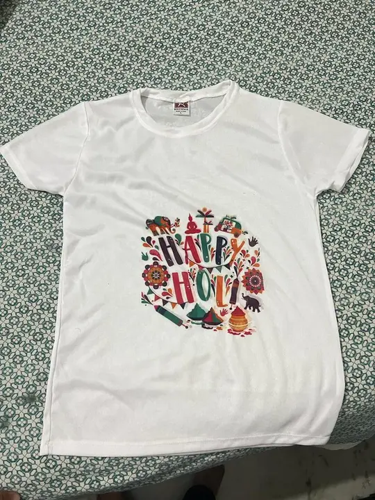 Holi T-shirts available  uploaded by business on 3/4/2023