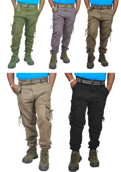 Cargo joggers moq 150pcs uploaded by New Addition Trading Point on 3/4/2023