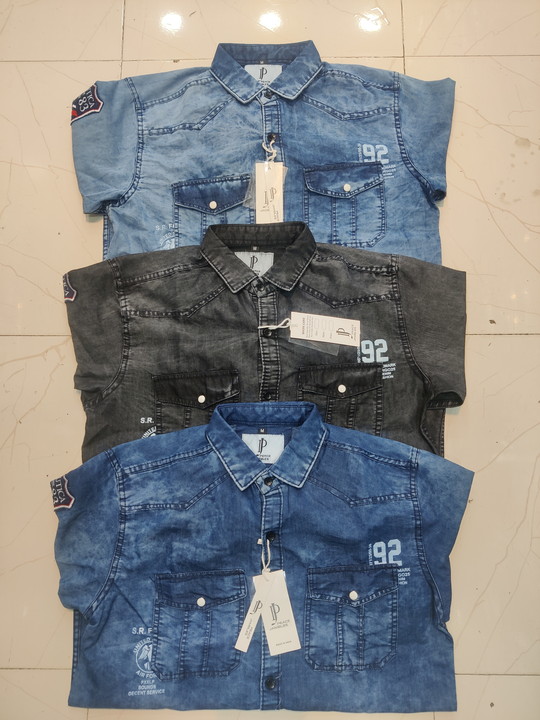 Denim heavy shirts uploaded by Peace - jambles on 3/4/2023