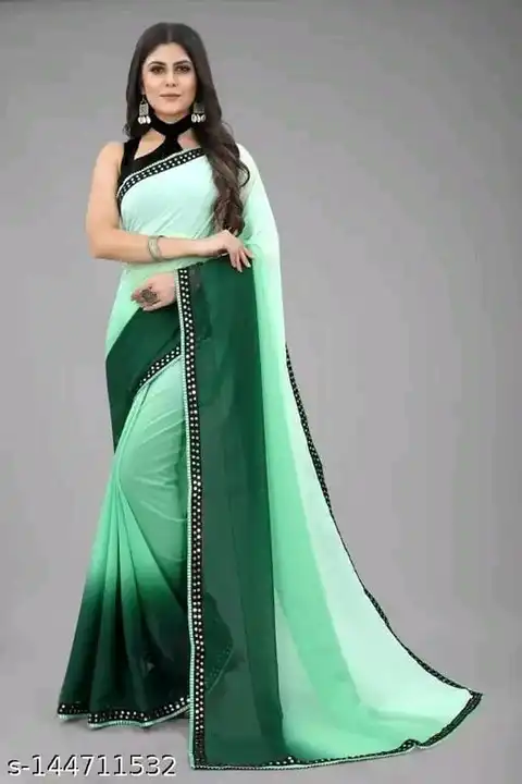 Rani collar saree uploaded by Kristy fashion on 3/4/2023