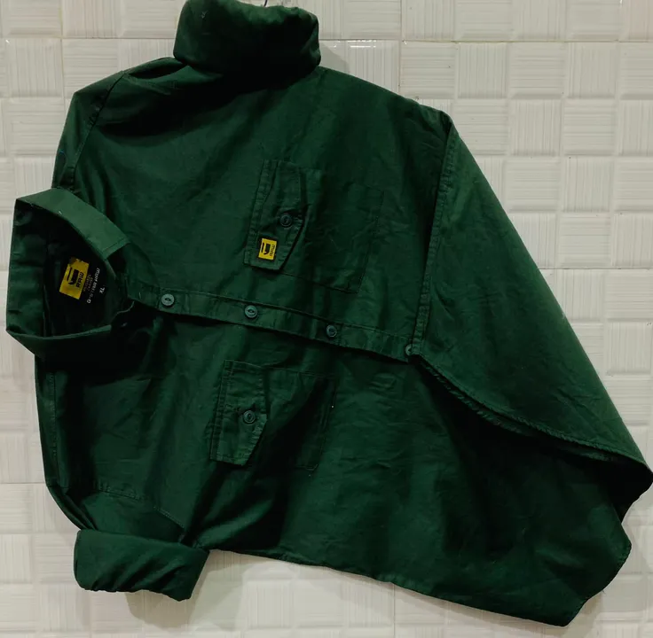 Double pocket cargo shirt heavy  uploaded by Panther garments - manufacturing  on 3/4/2023