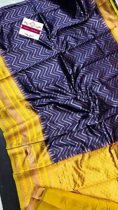 Banarasi Deybel Semi katan saree  uploaded by ZR Fabrics on 3/4/2023