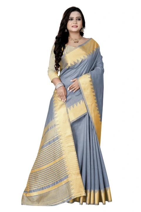 Pure cotton saree uploaded by U S TEX on 3/4/2023