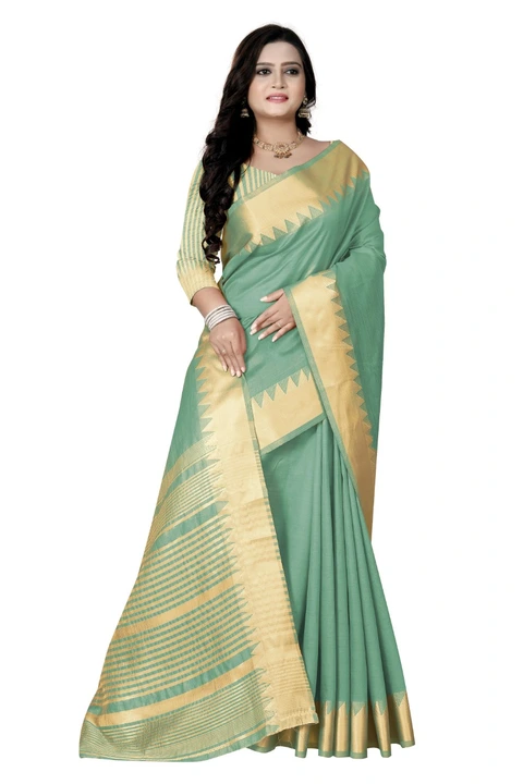 Pure cotton saree uploaded by business on 3/4/2023