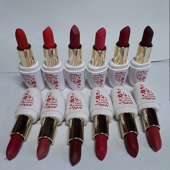 NYN matte lipstick  set is (12) pcs at just rs.400/~+ shipping free  uploaded by business on 7/8/2020