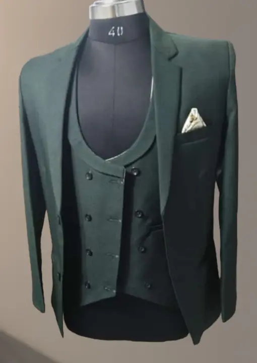 Product image of Three Piece Suit with Reversible Vasket , ID: three-piece-suit-with-reversible-vasket-03a13e1f