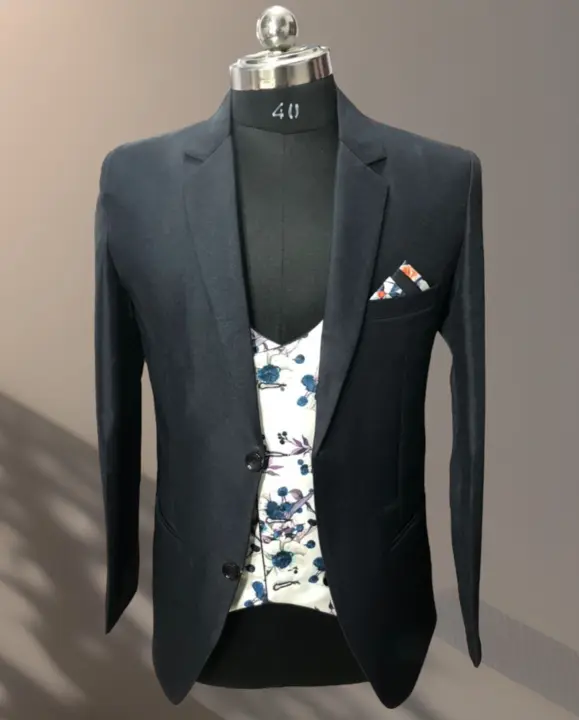 Product image of Three Piece Suit with Reversible Vasket , ID: three-piece-suit-with-reversible-vasket-aa29e9d3
