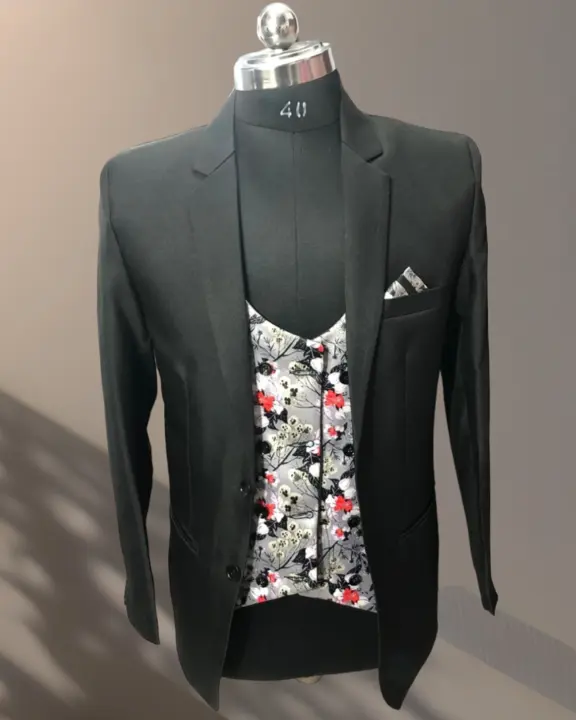 Product image of Three Piece Suit with Reversible Vasket , ID: three-piece-suit-with-reversible-vasket-9c66c5be