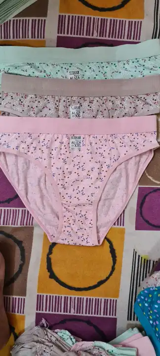 Cotton procean print panties  uploaded by F. A panties manufacturers on 3/4/2023