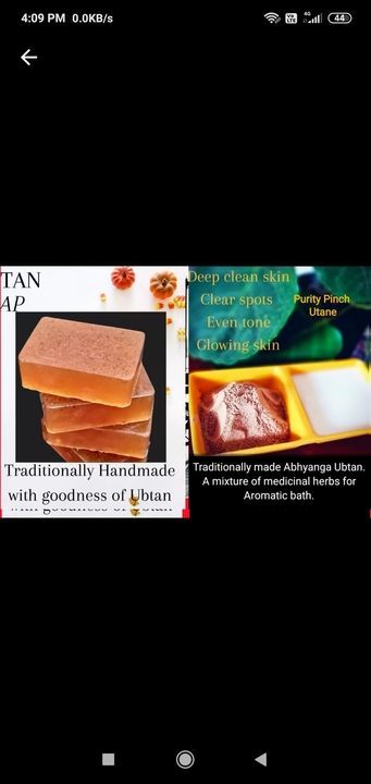 Ubtan soap uploaded by business on 2/24/2021