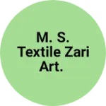 Business logo of M. S.  ZARI ART. 