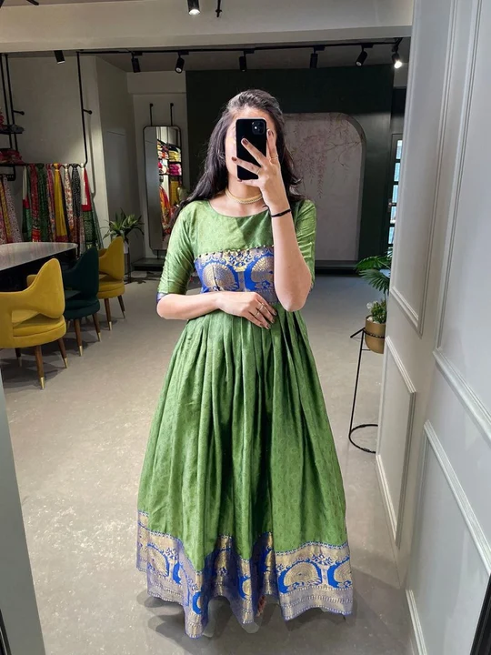 Beautiful gown uploaded by GS TRADERS on 3/4/2023