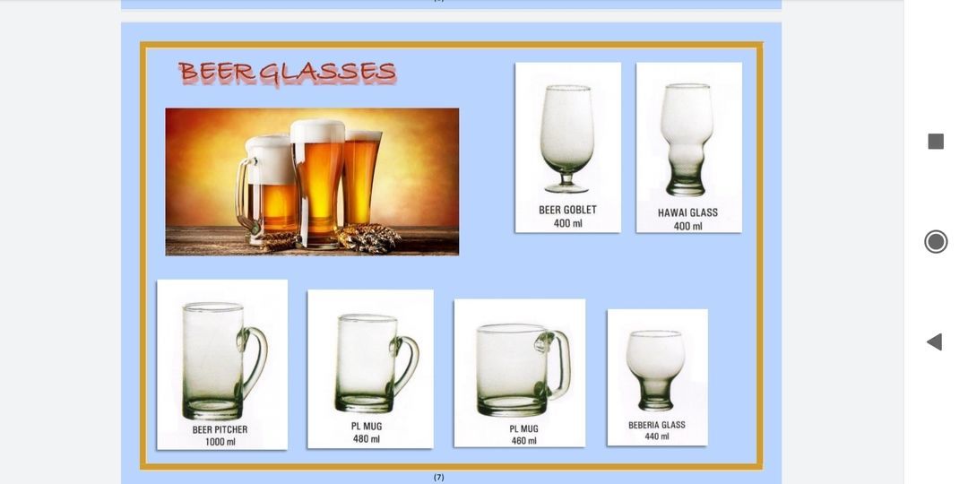 Beer glass uploaded by Honest Decorators on 2/24/2021