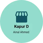 Business logo of Kapur d