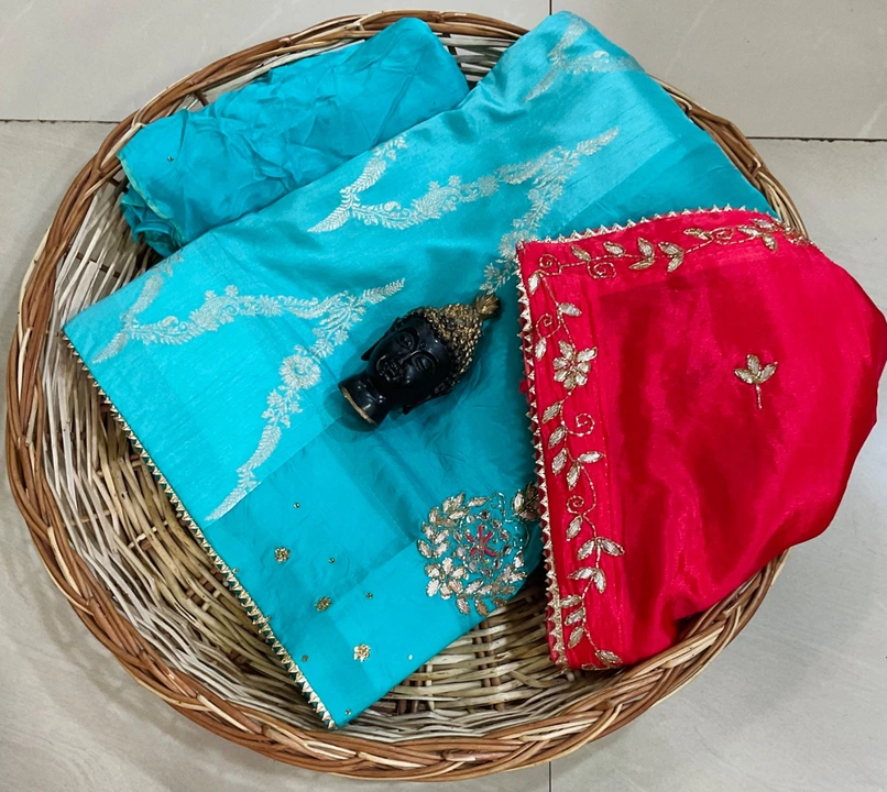 Product uploaded by Jaipuri wholesale gotta patti kurtis nd sarees on 3/4/2023