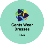 Business logo of Gents wear dresses