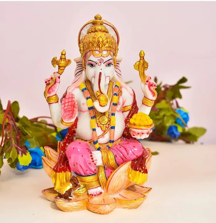 Archna handicraft polyresin Ganesh ji for Pooja room gift item and decorative item  uploaded by Archna handicraft on 3/4/2023