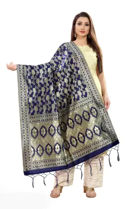 Banarsi silk dupatta  uploaded by Arya Boutique on 3/4/2023