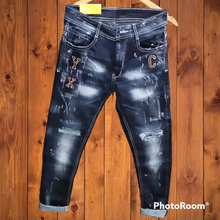 FUNKY JEANS  uploaded by Faateh Export (NO COD)📞9321897053 on 3/4/2023