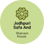 Business logo of Jodhpuri safa and shervani house
