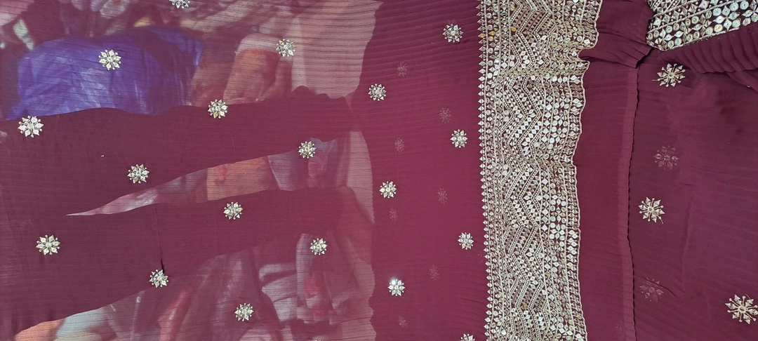 Georgett fabric  uploaded by Sahma fashion guru on 3/5/2023