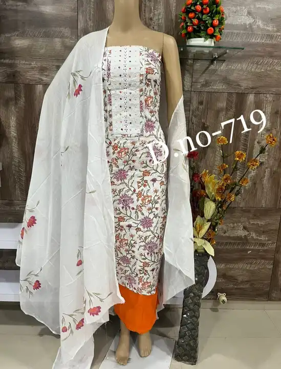 Post image Hey! Checkout my new product called
cotton dress material .