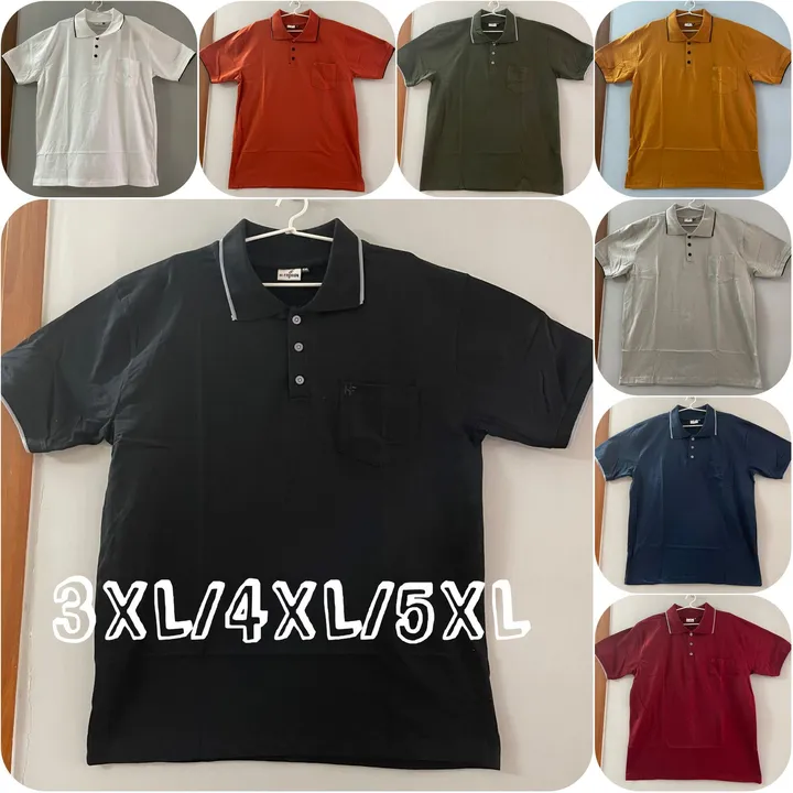 Men's Collar Tshirt with Pocket  uploaded by business on 3/5/2023